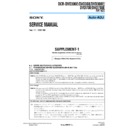 Sony DCR-DVD306E, DCR-DVD308, DCR-DVD308E, DCR-DVD708, DCR-DVD708E (serv.man5) Service Manual