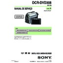 Sony DCR-DVD308 Service Manual
