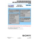 Sony DCR-DVD510E, DCR-DVD910, DCR-DVD910E, HDR-UX10, HDR-UX10E, HDR-UX19E, HDR-UX20, HDR-UX20E, HDR-UX9E (serv.man3) Service Manual