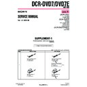 dcr-dvd7, dcr-dvd7e (serv.man4) service manual