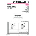 dcr-dvd7, dcr-dvd7e (serv.man7) service manual
