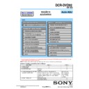 Sony DCR-DVD92 (serv.man3) Service Manual