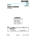 Sony DCR-DVD92 (serv.man4) Service Manual