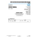 Sony DCR-HC23E, DCR-HC24E, DCR-HC26, DCR-HC26E, DCR-HC35E (serv.man14) Service Manual