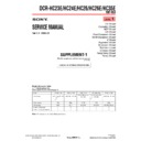Sony DCR-HC23E, DCR-HC24E, DCR-HC26, DCR-HC26E, DCR-HC35E (serv.man5) Service Manual