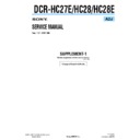 dcr-hc27e, dcr-hc28, dcr-hc28e (serv.man8) service manual