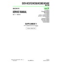 Sony DCR-HC37E, DCR-HC38, DCR-HC38E, DCR-HC45E (serv.man6) Service Manual