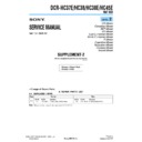 Sony DCR-HC37E, DCR-HC38, DCR-HC38E, DCR-HC45E (serv.man7) Service Manual
