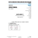 Sony DCR-HC39E, DCR-HC41, DCR-HC42, DCR-HC42E, DCR-HC43, DCR-HC43E (serv.man5) Service Manual
