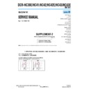 Sony DCR-HC39E, DCR-HC41, DCR-HC42, DCR-HC42E, DCR-HC43, DCR-HC43E (serv.man7) Service Manual