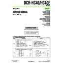 dcr-hc40, dcr-hc40e (serv.man15) service manual
