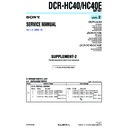 dcr-hc40, dcr-hc40e (serv.man8) service manual