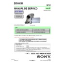 Sony DCR-HC43 Service Manual