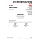 Sony DCR-HC44E, DCR-HC46, DCR-HC46E (serv.man13) Service Manual