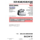 dcr-hc44e, dcr-hc46, dcr-hc46e (serv.man2) service manual