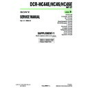 Sony DCR-HC44E, DCR-HC46, DCR-HC46E (serv.man5) Service Manual