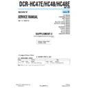 Sony DCR-HC47E, DCR-HC48, DCR-HC48E (serv.man7) Service Manual
