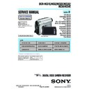 Sony DCR-HC51E, DCR-HC52, DCR-HC52E, DCR-HC53E, DCR-HC54, DCR-HC54E (serv.man2) Service Manual