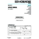 dcr-hc90, dcr-hc90e (serv.man11) service manual