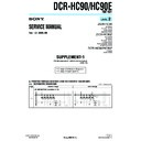 dcr-hc90, dcr-hc90e (serv.man7) service manual