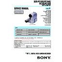 Sony DCR-PC103E, DCR-PC104E, DCR-PC105, DCR-PC105E (serv.man2) Service Manual