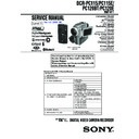 Sony DCR-PC115, DCR-PC115E, DCR-PC120, DCR-PC120BT, DCR-PC120E Service Manual