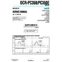 dcr-pc350, dcr-pc350e (serv.man11) service manual