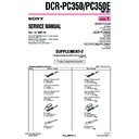 dcr-pc350, dcr-pc350e (serv.man8) service manual