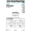 dcr-pc53e, dcr-pc55, dcr-pc55e (serv.man5) service manual