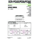 Sony DCR-PC53E, DCR-PC55, DCR-PC55E (serv.man6) Service Manual