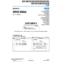 Sony DCR-SR210E, DCR-SR220, DCR-SR220D, DCR-SR220E, HDR-SR10, HDR-SR10D, HDR-SR10E (serv.man10) Service Manual