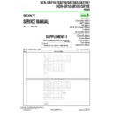 Sony DCR-SR210E, DCR-SR220, DCR-SR220D, DCR-SR220E, HDR-SR10, HDR-SR10D, HDR-SR10E (serv.man5) Service Manual