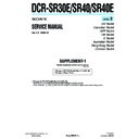 Sony DCR-SR30E, DCR-SR40, DCR-SR40E (serv.man5) Service Manual