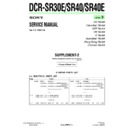 Sony DCR-SR30E, DCR-SR40, DCR-SR40E (serv.man8) Service Manual