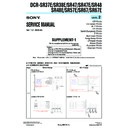 Sony DCR-SR37E, DCR-SR38E, DCR-SR47, DCR-SR47E, DCR-SR48, DCR-SR48E, DCR-SR57E, DCR-SR67, DCR-SR67E (serv.man4) Service Manual