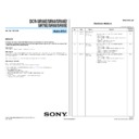 Sony DCR-SR58E, DCR-SR68, DCR-SR68E, DCR-SR78E, DCR-SR88, DCR-SR88E (serv.man3) Service Manual