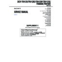 Sony DCR-TR8000E, DCR-TR8100E, DCR-TRV120, DCR-TRV120E, DCR-TRV120P, DCR-TRV125E (serv.man2) Service Manual