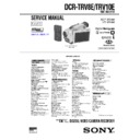 Sony DCR-TRV10E, DCR-TRV8E Service Manual
