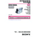 Sony DCR-TRV12E, DCR-TRV14E, DCR-TRV19, DCR-TRV19E (serv.man3) Service Manual