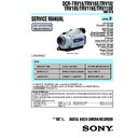 Sony DCR-TRV16, DCR-TRV16E, DCR-TRV18, DCR-TRV18E (serv.man2) Service Manual