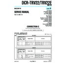 Sony DCR-TRV22, DCR-TRV22E (serv.man11) Service Manual