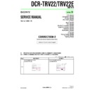 Sony DCR-TRV22, DCR-TRV22E (serv.man12) Service Manual