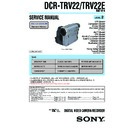 Sony DCR-TRV22, DCR-TRV22E (serv.man2) Service Manual