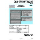 dcr-trv22, dcr-trv22e (serv.man4) service manual
