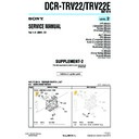 Sony DCR-TRV22, DCR-TRV22E (serv.man6) Service Manual