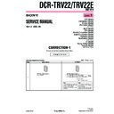 Sony DCR-TRV22, DCR-TRV22E (serv.man7) Service Manual