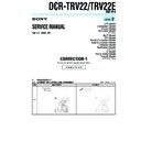 Sony DCR-TRV22, DCR-TRV22E (serv.man8) Service Manual