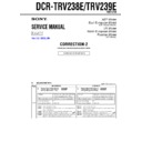 Sony DCR-TRV238E, DCR-TRV239E (serv.man10) Service Manual