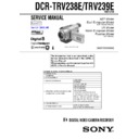 Sony DCR-TRV238E, DCR-TRV239E Service Manual