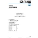 Sony DCR-TRV250 (serv.man10) Service Manual